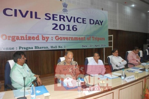 Civil Service Day observed in Tripura 